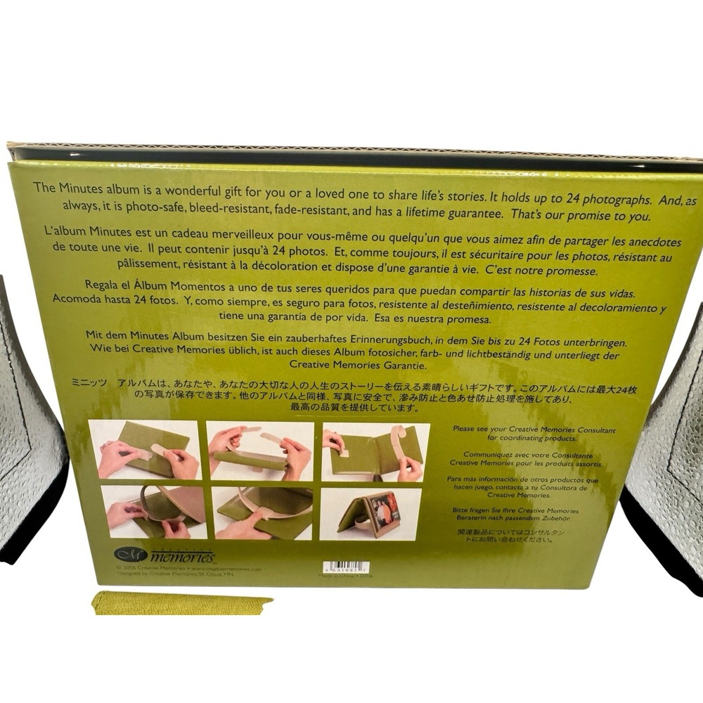 Creative Memories Picfolio Minutes Albums holds 24 - 5x7 photos NIB - Picture 9 of 9